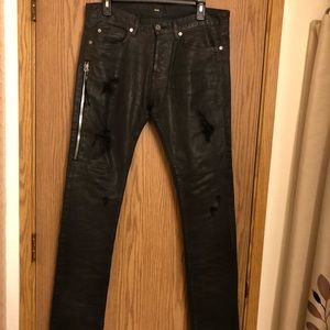 Mr. Completely 2015 gray waxed jeans